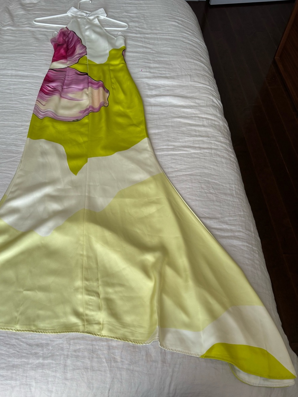 Olivia Floral Halter Gown - Picture 4 of 4